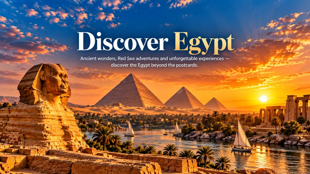 About Egypt travel guide – pyramids, Sphinx and Nile